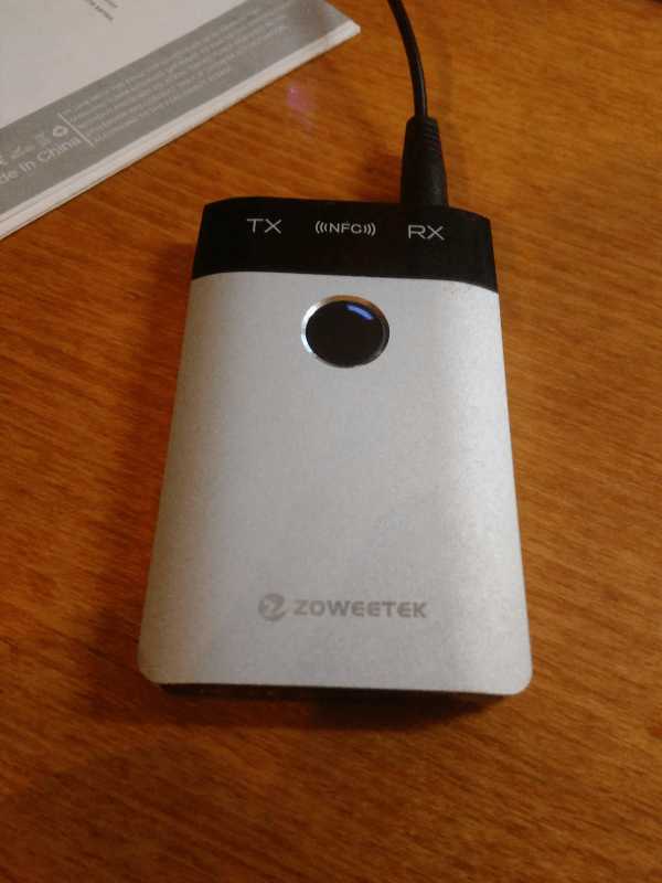 Aliexpress: Обзор Bluetooth приемника/передатчика Zoweetek ZW-418 (NFC/Apt-X)
