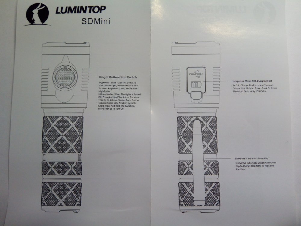 Aliexpress: Компактный EDC фонарь LUMINTOP SDMINI 920 Люмен XP-L-HI LED