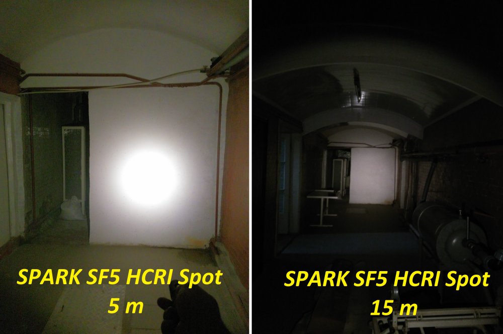 Другие: Обзор фонаря SPARK SF5 HCRI - очень теплый, но не горячий