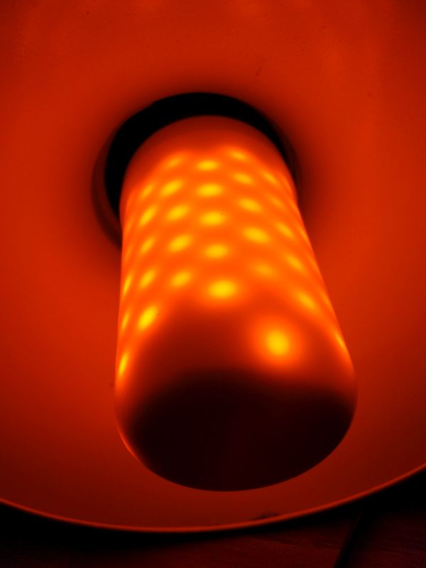 obzor LED Flame Light Bulb Emulation Flaming Decorative Lamp review 04 Домострой